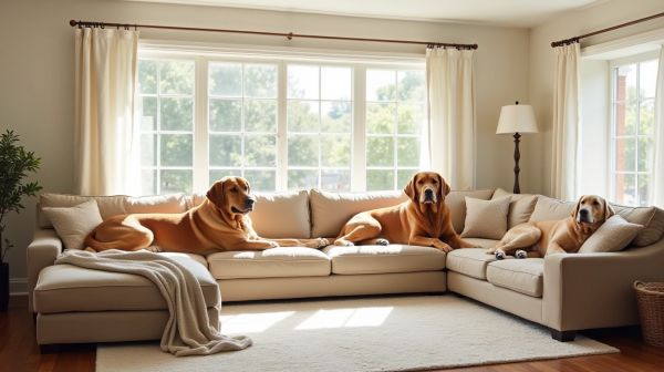 Berger allemand, labrador, golden : quel couchage pour les grands gabarits ?
