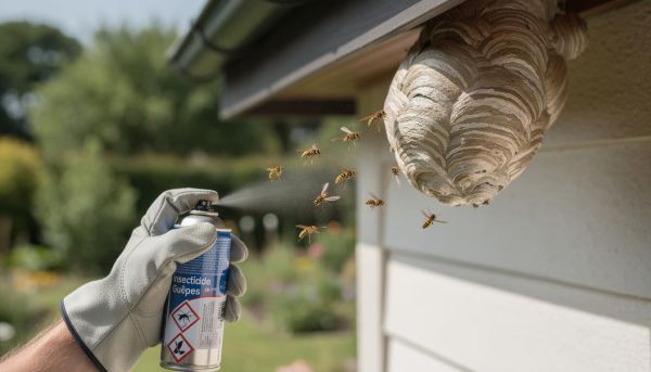 Destruction d’un nid de guêpe : les solutions efficaces pour votre sécurité