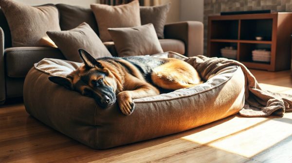 Top choix de couchages pour les grands chiens : german shepherd et plus